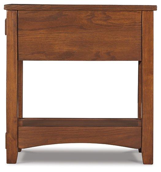Breegin Chairside End Table - Abundant Home Collections