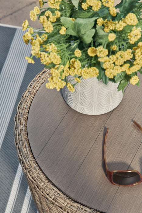 Danson Outdoor End Table - Abundant Home Collections