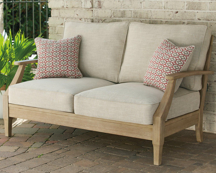 Clare View Loveseat with Cushion - Abundant Home Collections