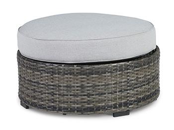 Harbor Court Ottoman with Cushion - Abundant Home Collections