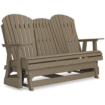 Hyland wave Outdoor Glider Loveseat - Abundant Home Collections