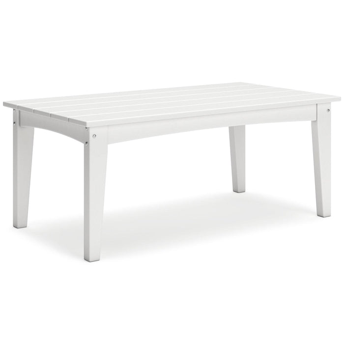 Hyland wave Outdoor Coffee Table - Abundant Home Collections