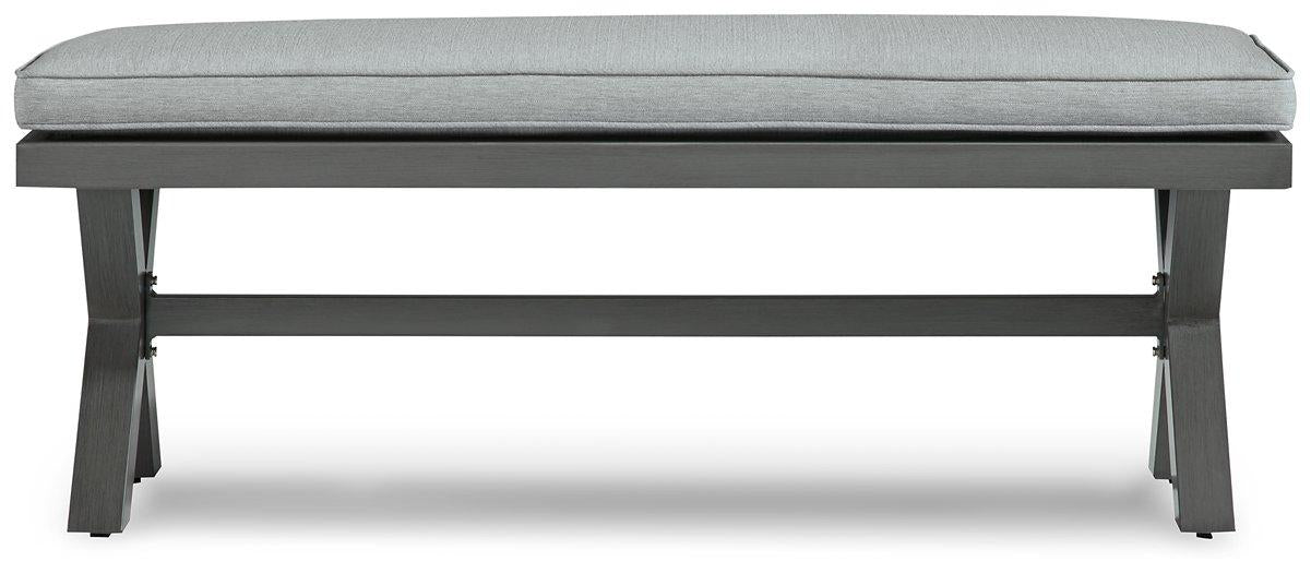 Elite Park Outdoor Bench with Cushion - Abundant Home Collections