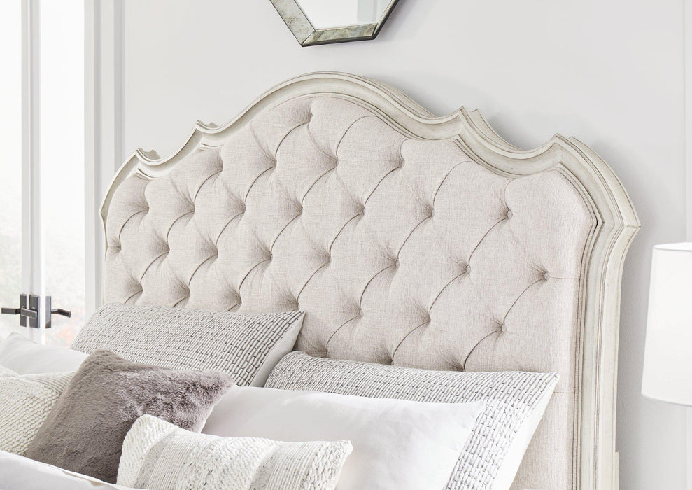 Arlendyne Upholstered Bed - Abundant Home Collections