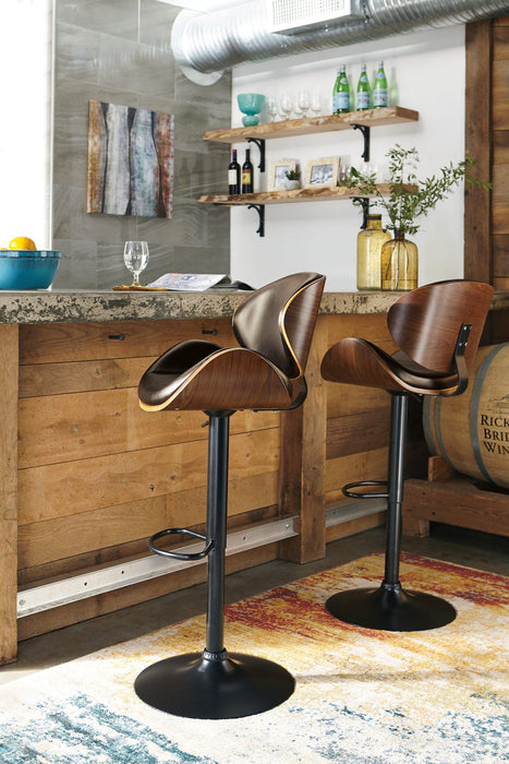 Bellatier Adjustable Height Bar Stool - Abundant Home Collections
