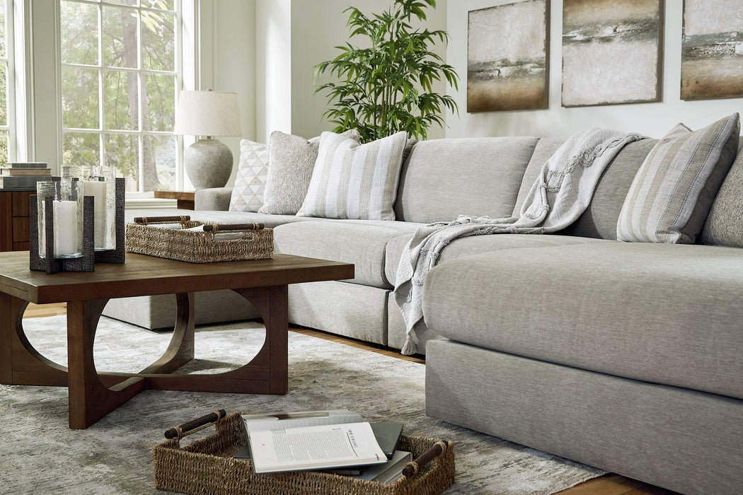 Avaliyah Double Chaise Sectional - Abundant Home Collections