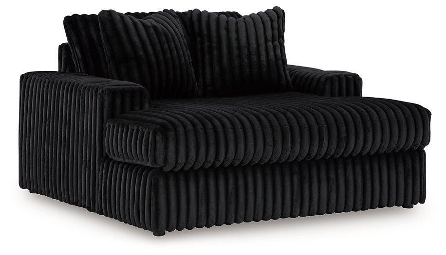 Midnight-Madness Oversized Chaise - Abundant Home Collections