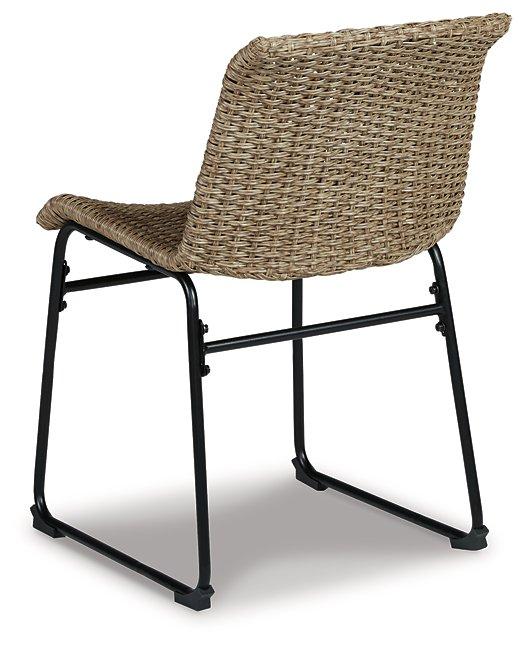 Amaris Outdoor Dining Chair (Set of 2) - Abundant Home Collections