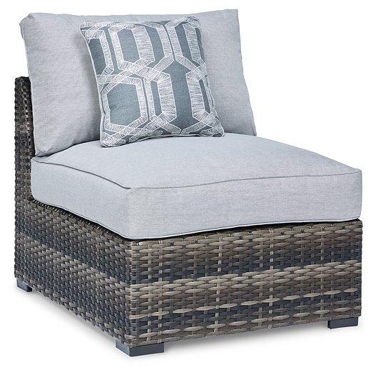 Harbor Court Armless Chair with Cushion (Set of 2) - Abundant Home Collections