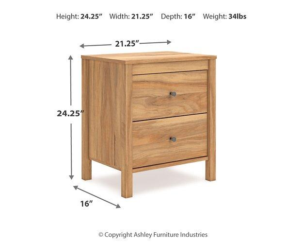 Bermacy Nightstand - Abundant Home Collections