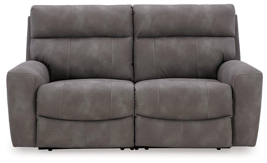 Next-Gen DuraPella Power Reclining Sectional Loveseat - Abundant Home Collections