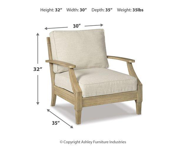 Clare View Lounge Chair with Cushion - Abundant Home Collections