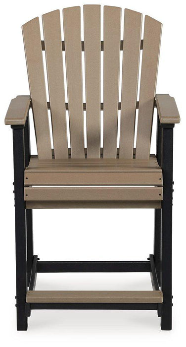 Fairen Trail Outdoor Counter Height Bar Stool (Set of 2) - Abundant Home Collections