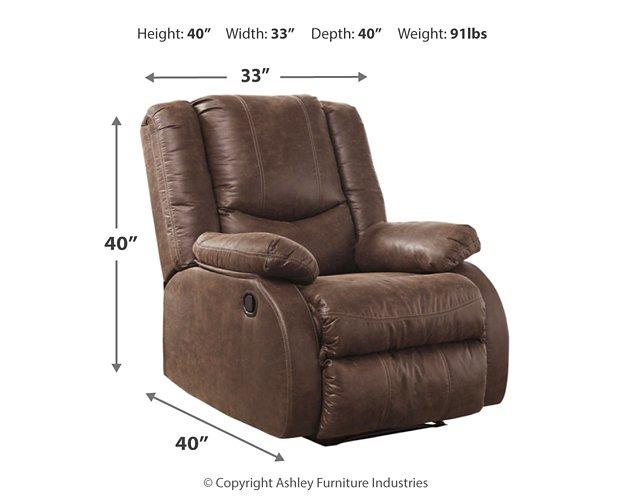 Bladewood Recliner - Abundant Home Collections