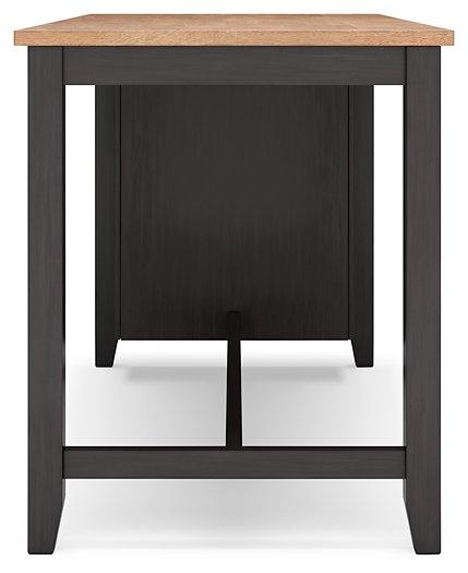 Gesthaven Counter Height Dining Table - Abundant Home Collections