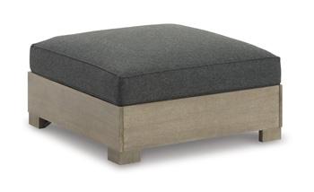 Citrine Park Outdoor Ottoman with Cushion - Abundant Home Collections
