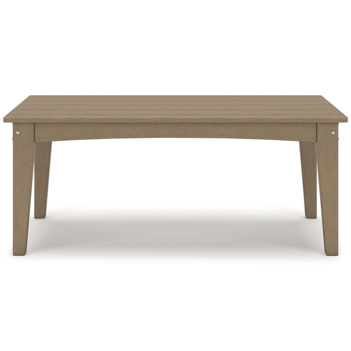 Hyland wave Outdoor Coffee Table - Abundant Home Collections