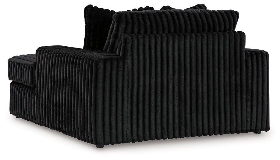 Midnight-Madness Oversized Chaise - Abundant Home Collections