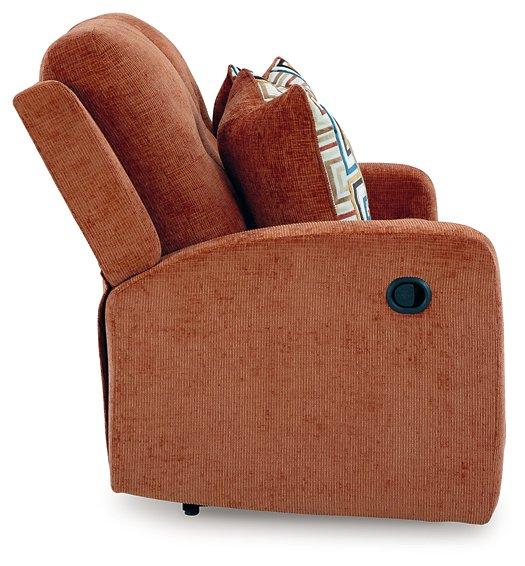 Danum Reclining Loveseat - Abundant Home Collections