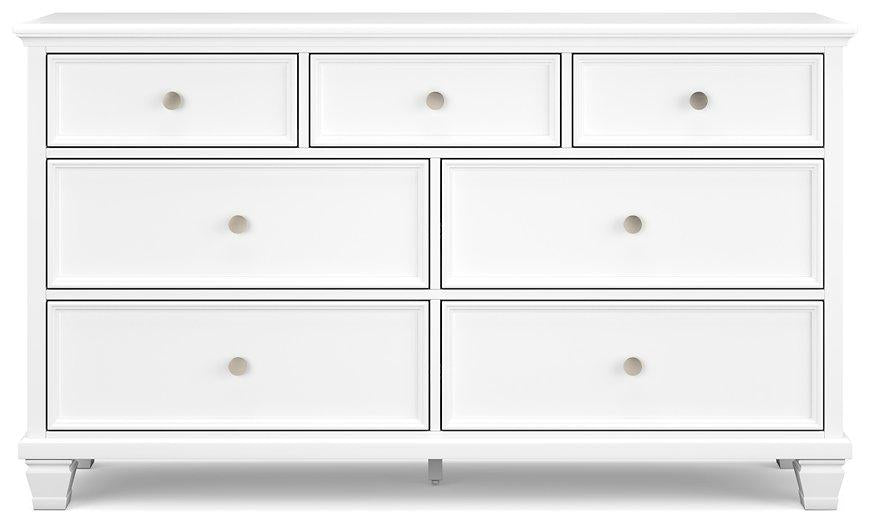 Fortman Dresser and Mirror - Abundant Home Collections