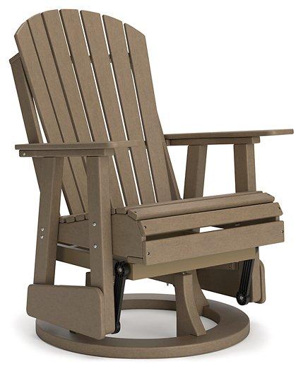 Hyland wave Outdoor Swivel Glider Chair - Abundant Home Collections
