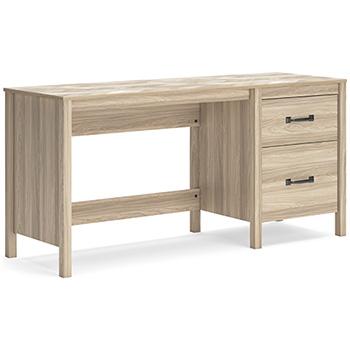 Battelle 60" Home Office Desk with Return - Abundant Home Collections