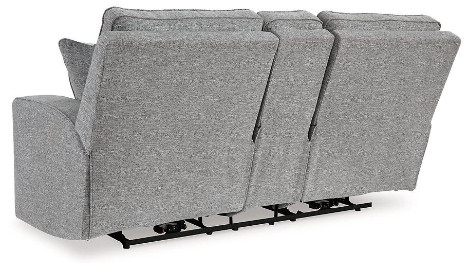 Biscoe Power Reclining Loveseat - Abundant Home Collections