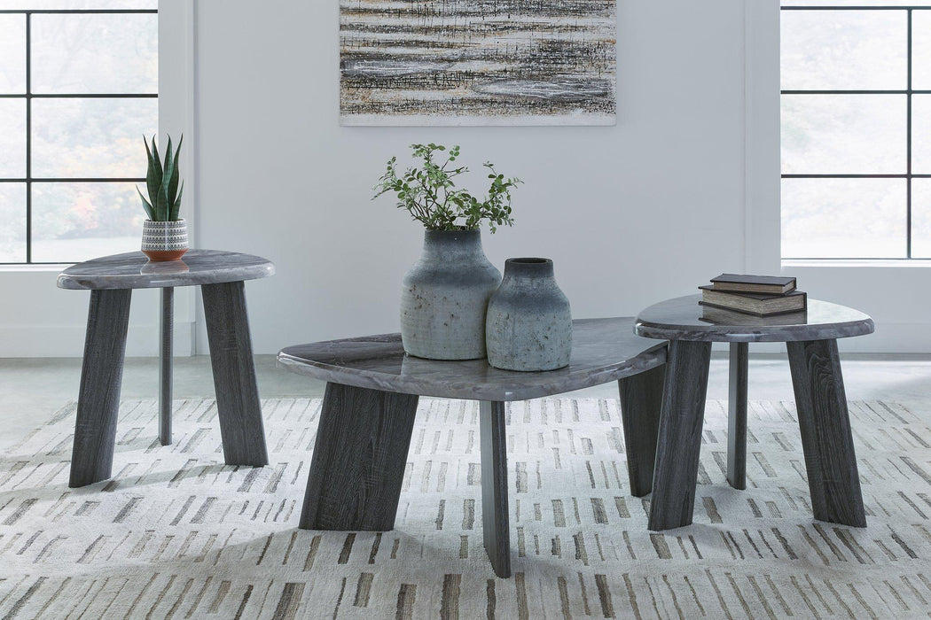 Bluebond Table (Set of 3) - Abundant Home Collections