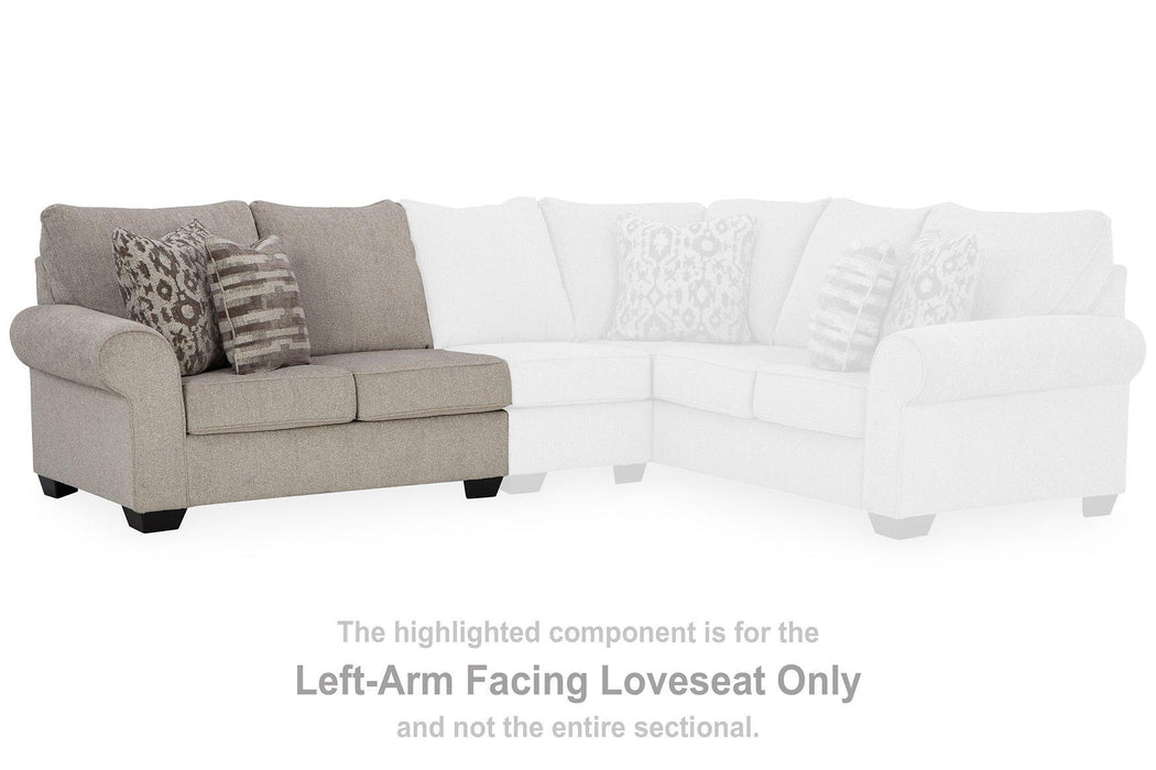 Claireah Sectional - Abundant Home Collections