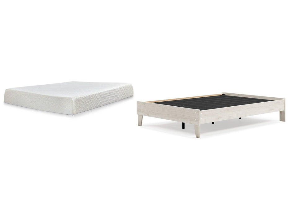 Socalle Bed and Mattress Set - Abundant Home Collections