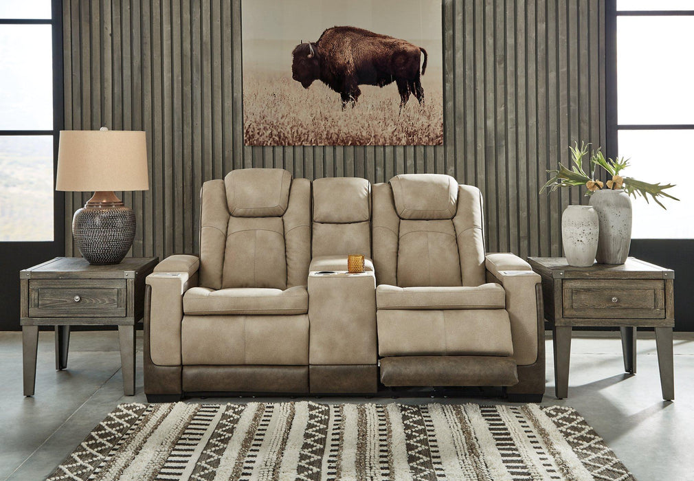 Next-Gen DuraPella Power Reclining Loveseat with Console - Abundant Home Collections