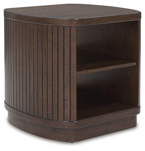 Korestone End Table - Abundant Home Collections