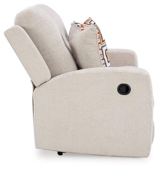 Danum Reclining Loveseat - Abundant Home Collections