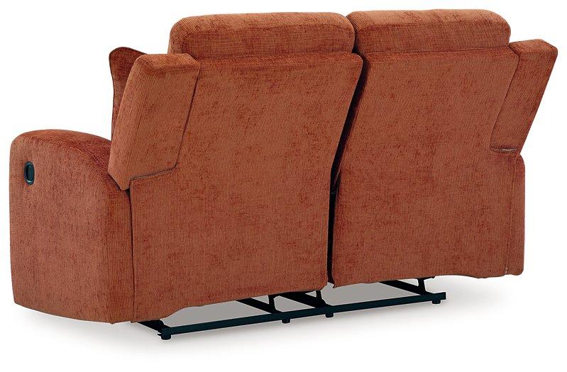 Danum Reclining Loveseat - Abundant Home Collections