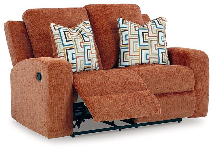 Danum Reclining Loveseat - Abundant Home Collections