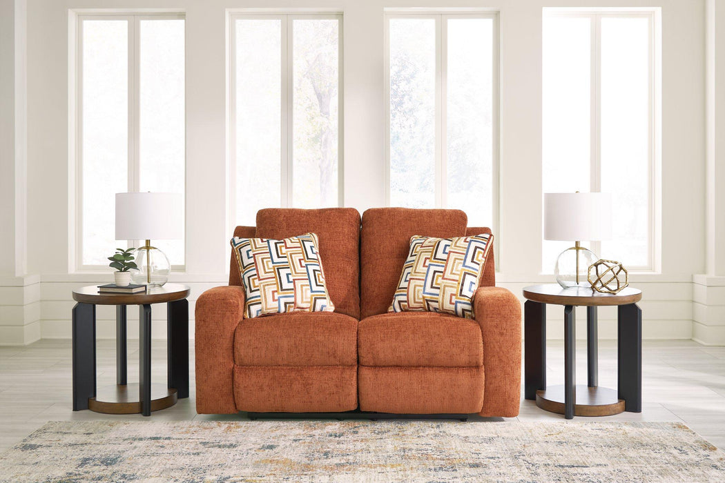 Danum Reclining Loveseat - Abundant Home Collections