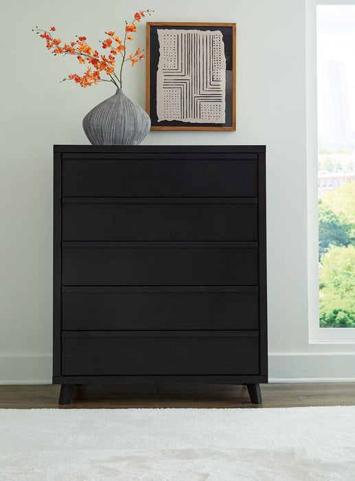 Danziar Wide Chest of Drawers - Abundant Home Collections