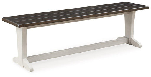 Darborn 62" Dining Bench - Abundant Home Collections