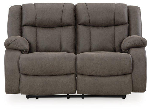 First Base Reclining Loveseat - Abundant Home Collections