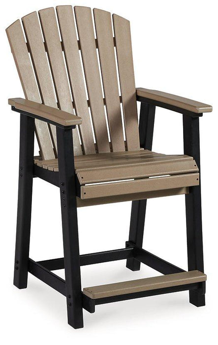 Fairen Trail Outdoor Counter Height Bar Stool (Set of 2) - Abundant Home Collections