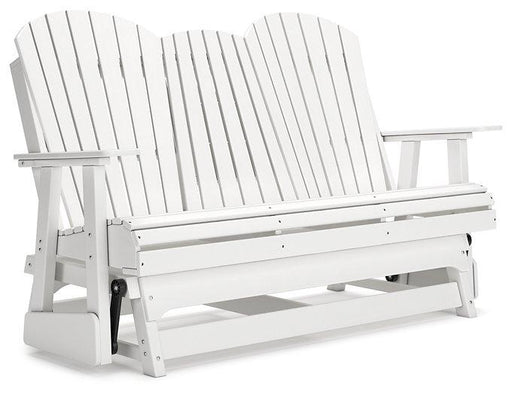 Hyland wave Outdoor Glider Loveseat - Abundant Home Collections