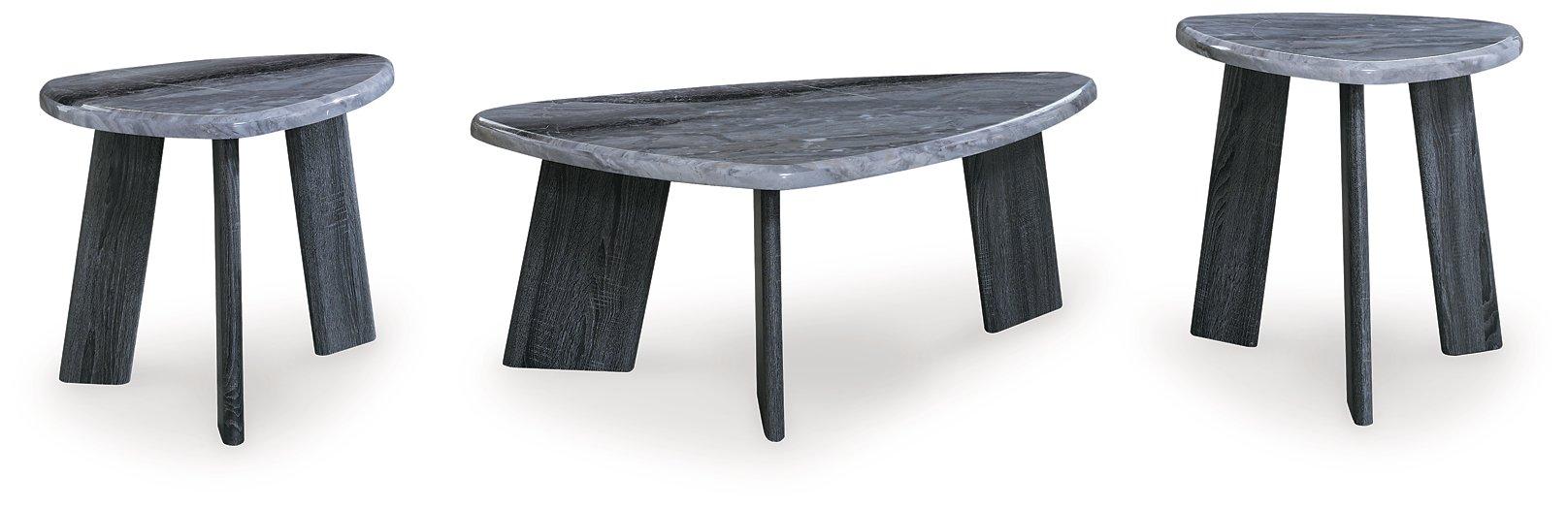 Bluebond Table (Set of 3) - Abundant Home Collections
