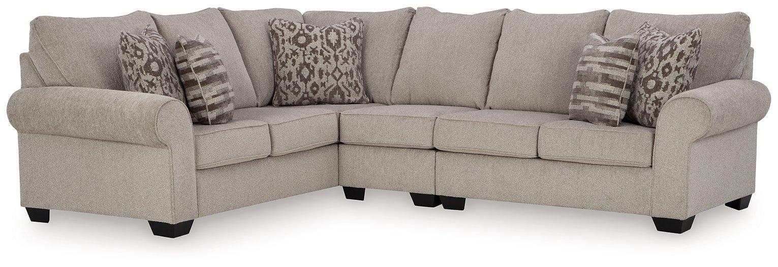Claireah Sectional - Abundant Home Collections