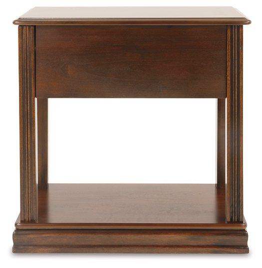Breegin Chairside End Table - Abundant Home Collections