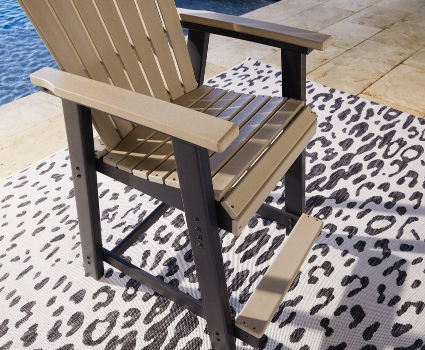 Fairen Trail Outdoor Counter Height Bar Stool (Set of 2) - Abundant Home Collections