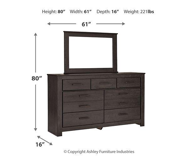Brinxton Dresser and Mirror - Abundant Home Collections