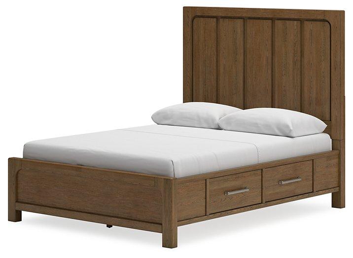 Cabalynn Bed with Storage - Abundant Home Collections