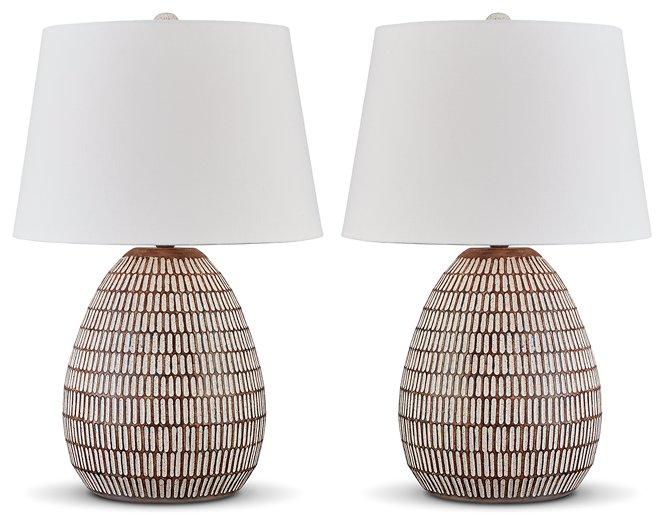 Darrich Lamp Set - Abundant Home Collections