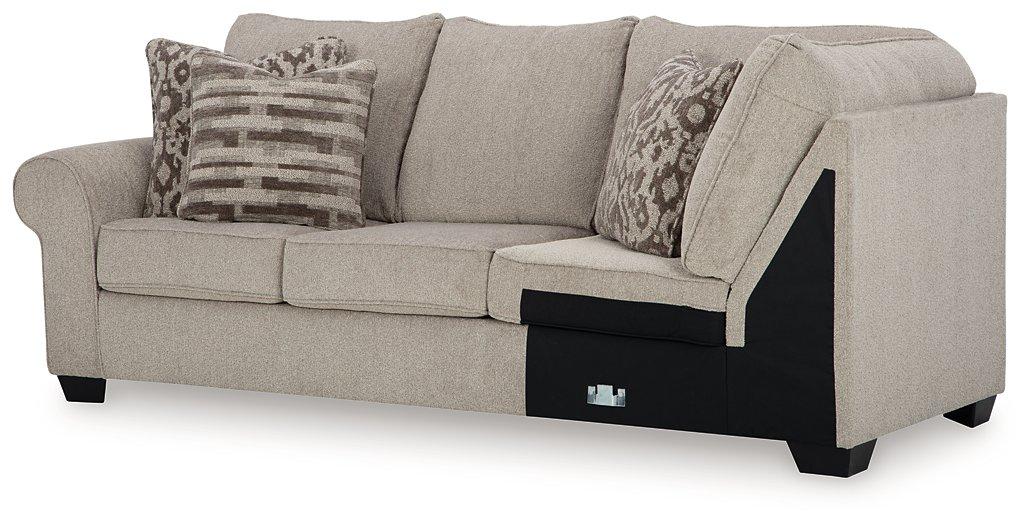 Claireah Sectional - Abundant Home Collections