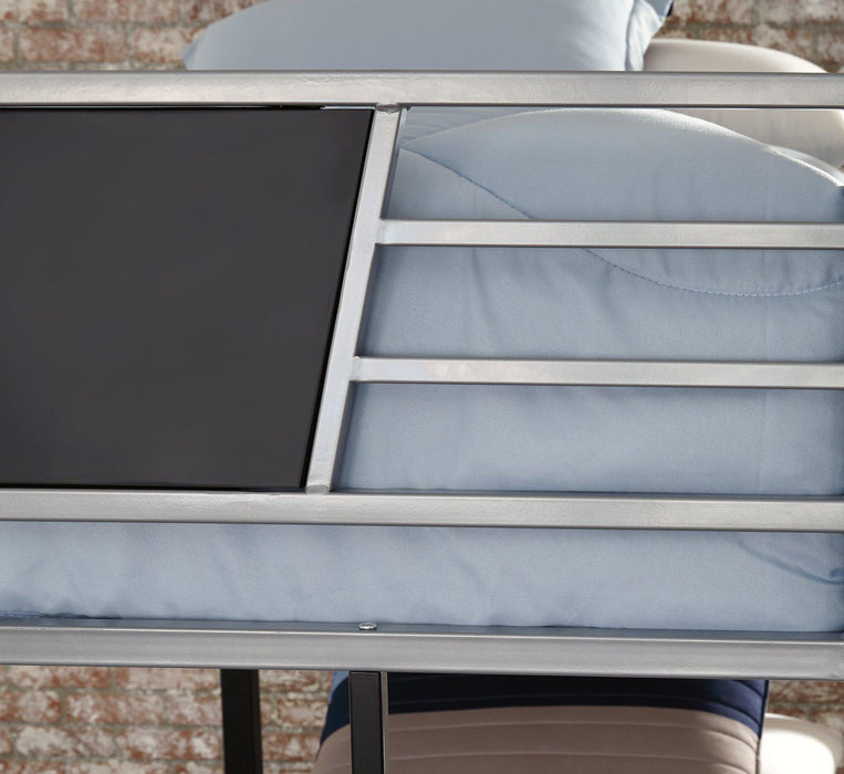 Dinsmore Bunk Bed with Ladder - Abundant Home Collections